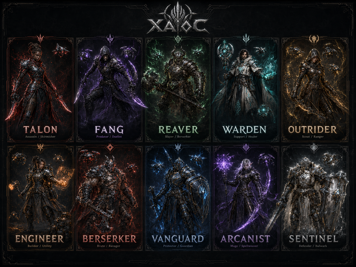 Character grid